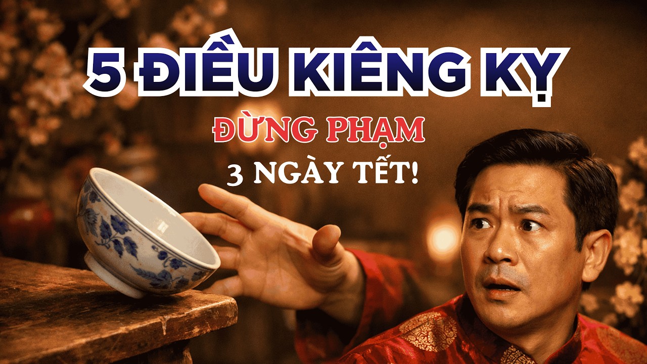 5 Điều Kiêng Kỵ Ngày Tết Và Ý Nghĩa Thật Sự Ít Ai Biết! #phongtucvietnam
