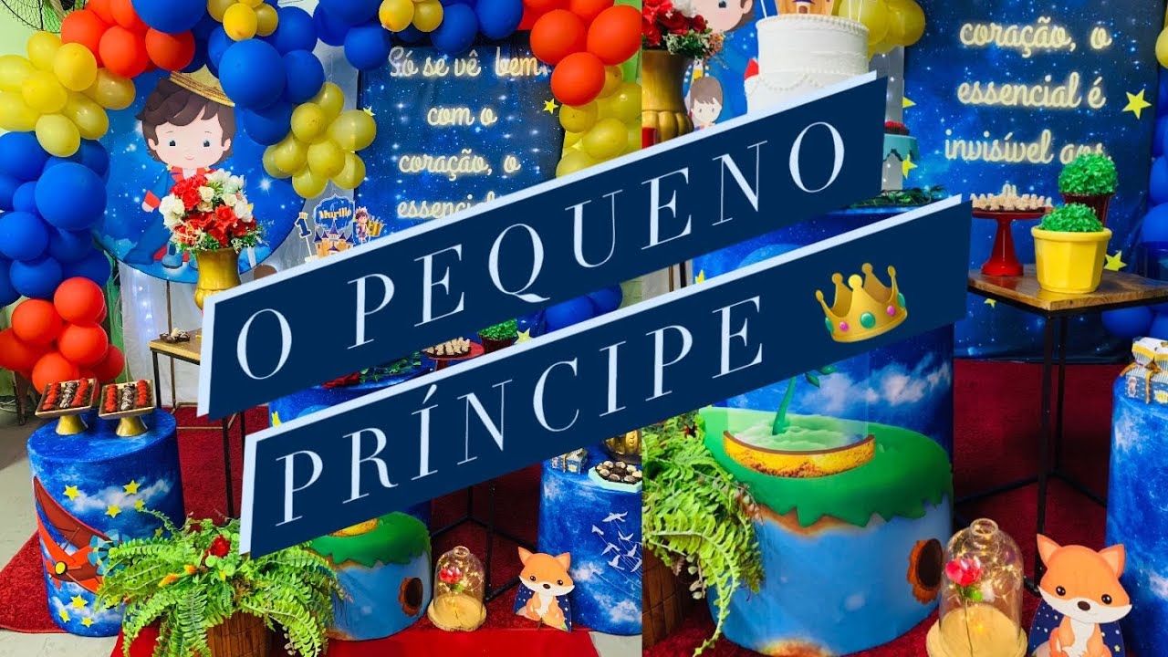 Decoração Pequeno Príncipe Incrível