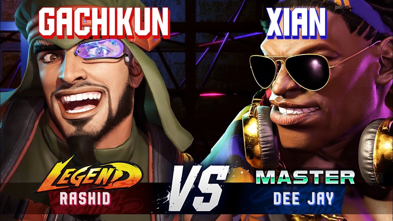 SF6 ▰ GACHIKUN (Rashid) vs XIAN (Dee Jay) ▰ High Level Gameplay