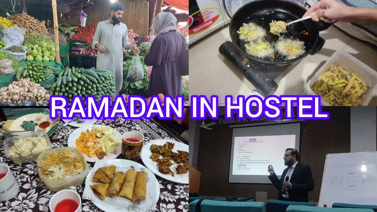 A CHAOTIC RAMADAN VLOG || RAMADAN IN HOSTELS | MEDICAL STUDENTS KMSMC