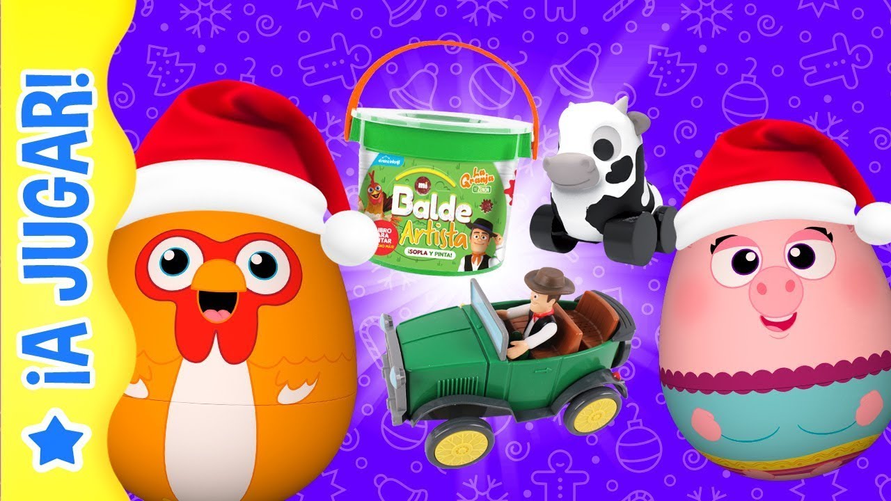 🎄¡A Jugar en Navidad con Los Huevitos de La Granja!🎄 #NavidadEnElReino #FiestasEnElReino | A Jugar