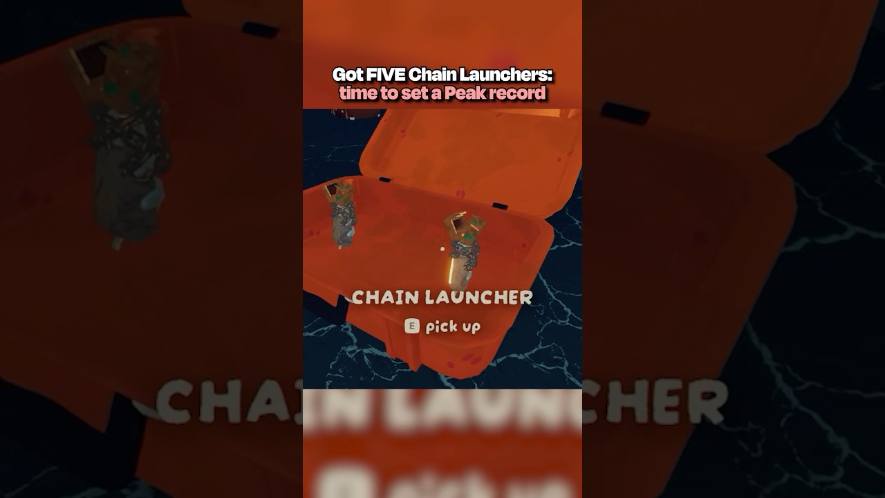 Speedrunning PEAK’s Final Level with 5 Chain Launchers 