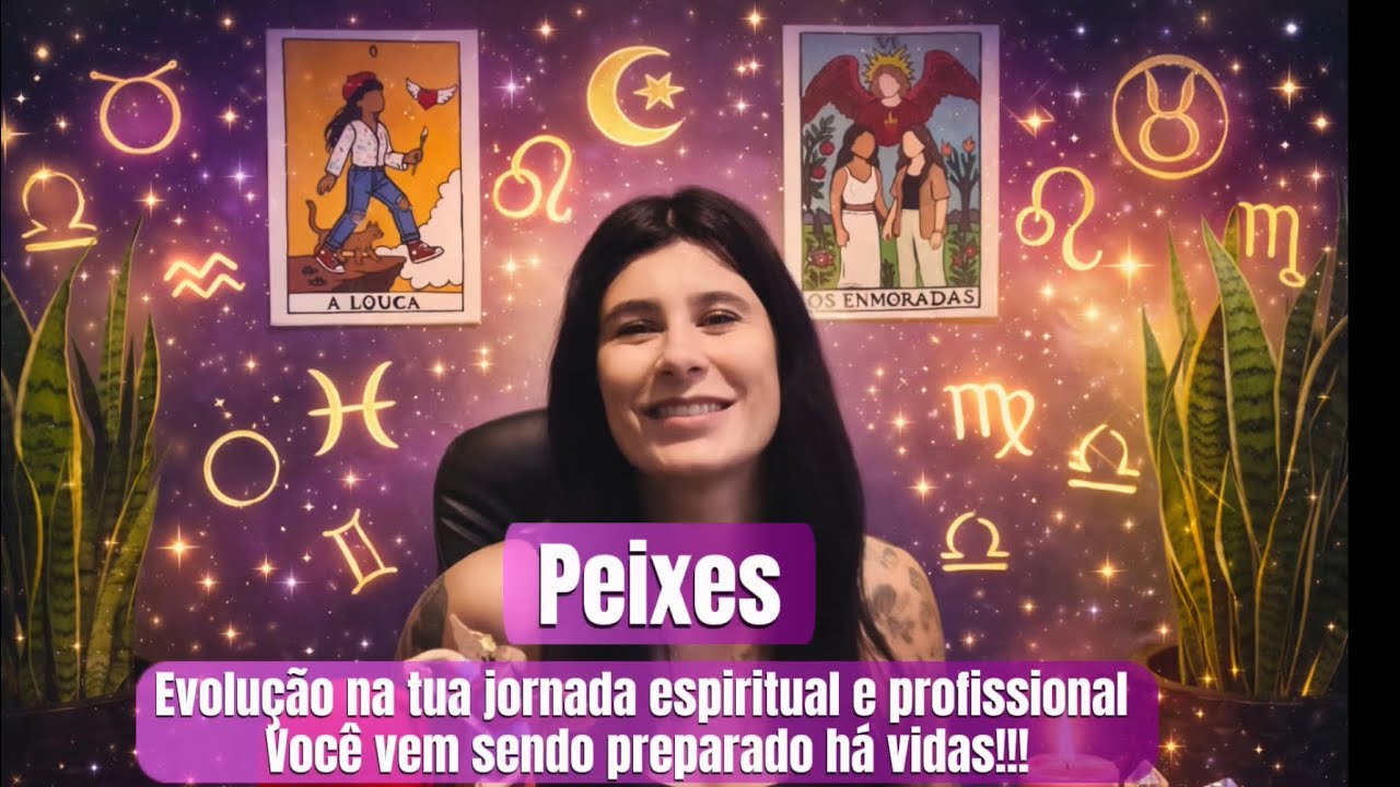 PEIXES✨Evolução na tua jornada espiritual e profissional 📖 Você vem sendo preparado/a há vidas !!!