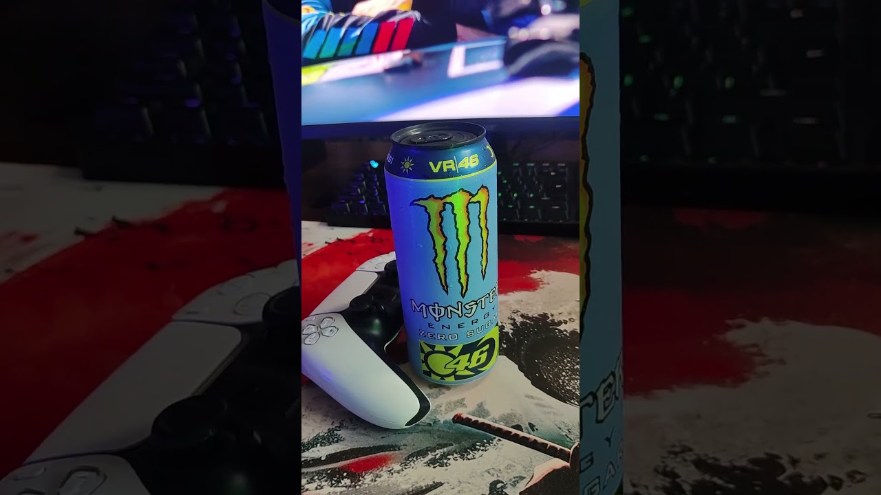Nowy Monster Energy VR46 bez cukru jest już w sklepach! 😍 #wsp&oacute;łpraca #monsterenergy #motogp #esport