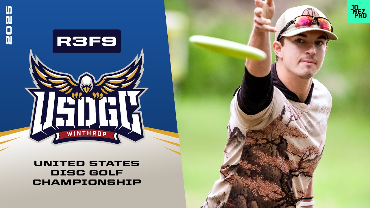 2025 USDGC | MPO R3F9 | Wysocki, McBeth, Barela, Taylor | Jomez Disc Golf