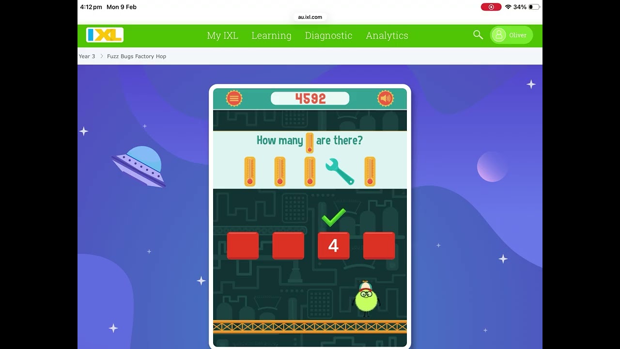Fuzz bugs factory hop reaching 10,000 points