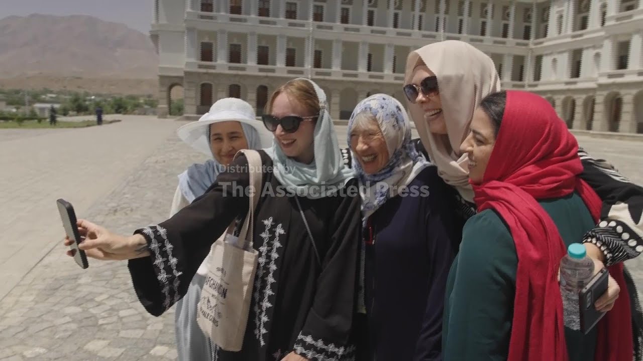 Female tour guides in Afghanistan lead women-only groups as some travelers return