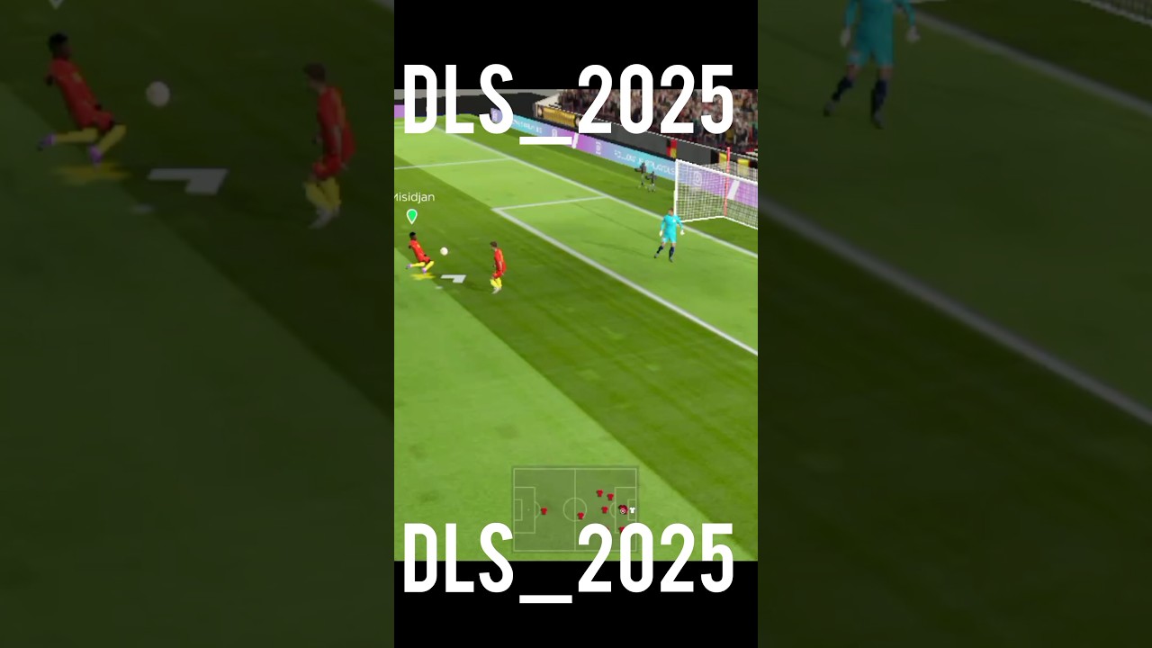 new DLS football game 2025 new skill goal🥶🥶