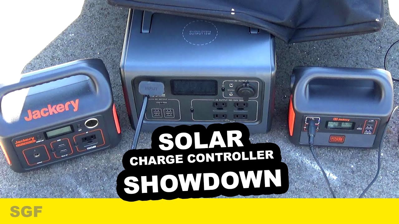 3 Power Stations and a 60w Solar Panel