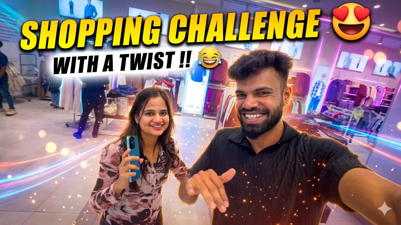 ನಂದು ಜೊತೆ Fun Shopping 😍 | Shopping Challenge Ended With A Twist 🤣
