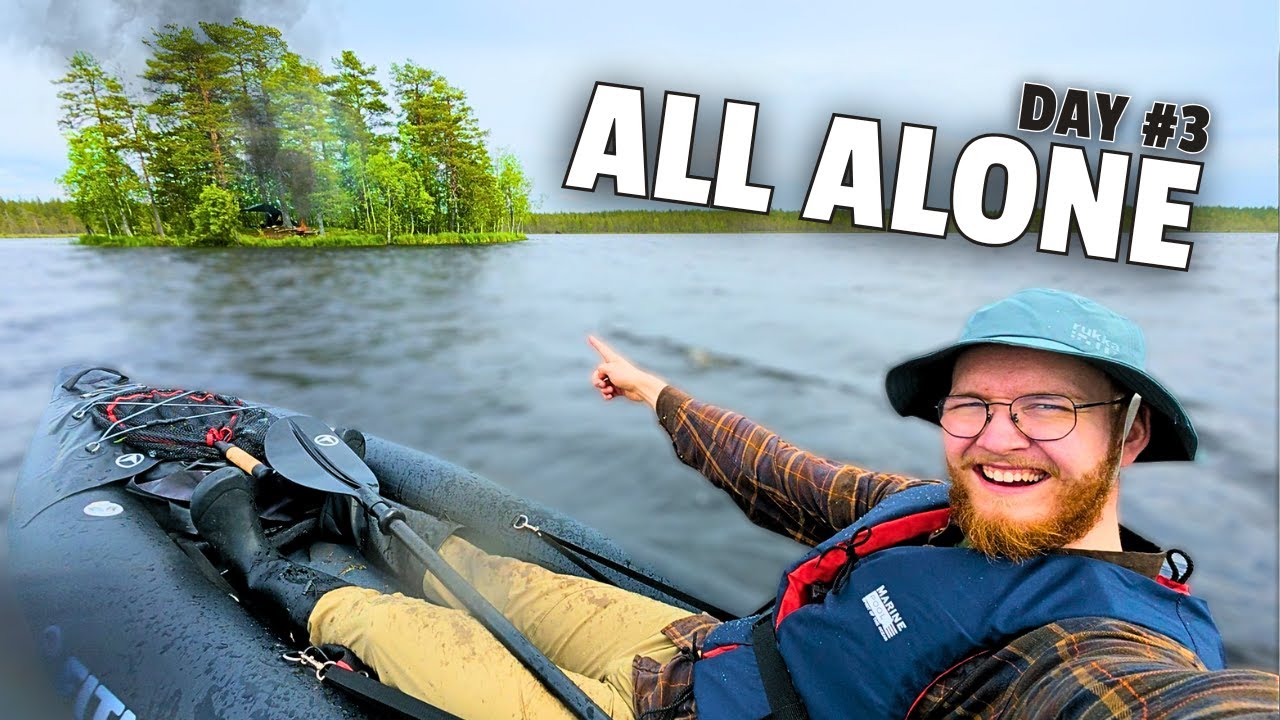 ALONE on a Remote Island for 3 DAYS – Catch & Cook Survival