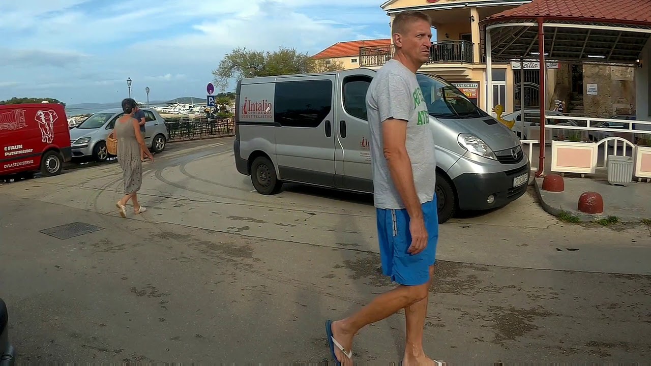Chorvatsko:Pakoštane  - škody po bouřce 16.7.2018