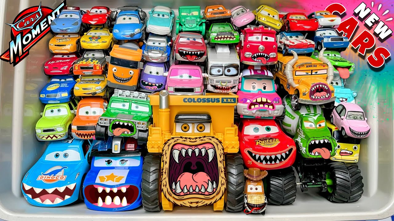 Disney Pixar Cars Unboxing Review | Lightning McQueen, Tow Mater, Doc Hudson, Sally Carrera, Cruz