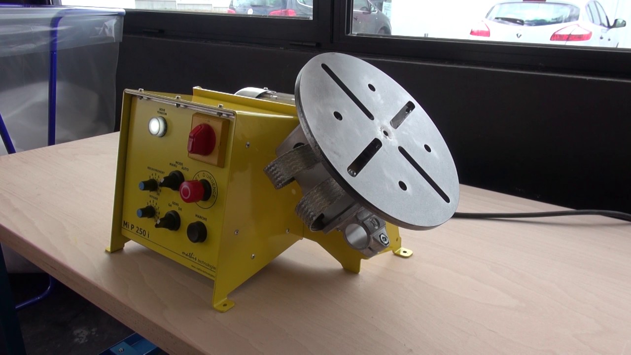 Mini positionneur 50 kg plateau 250 mm Mi P250