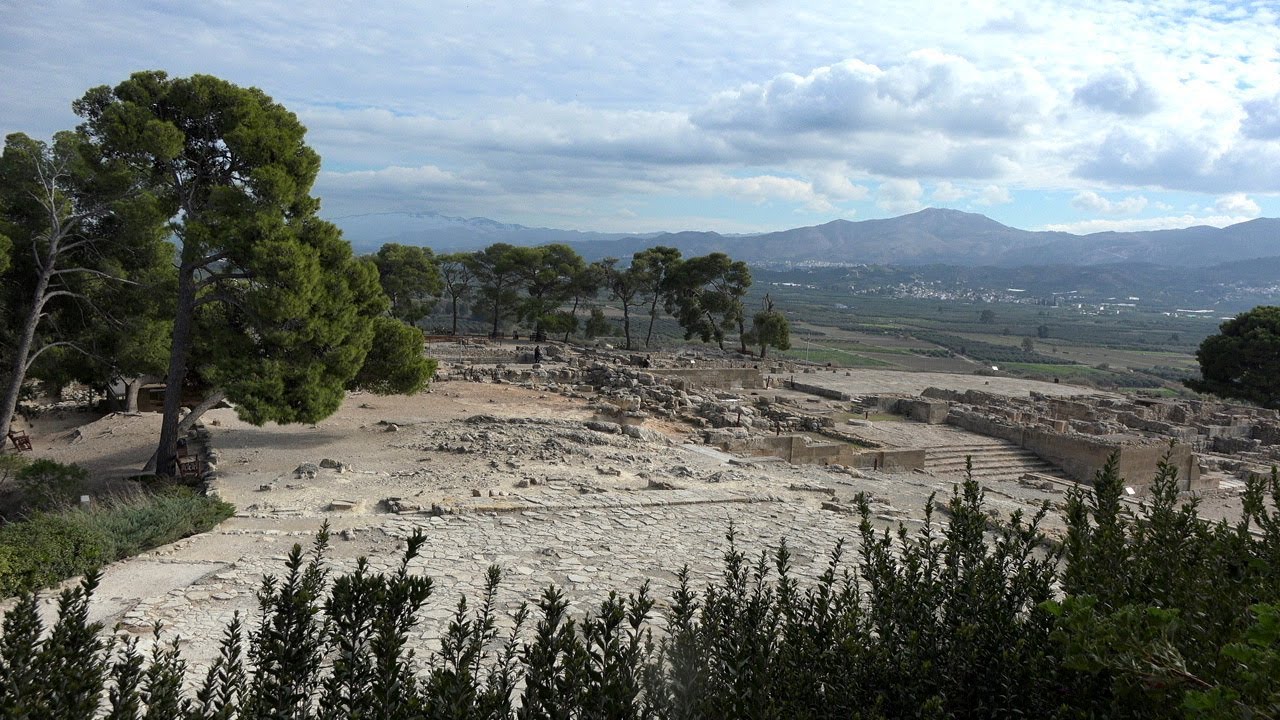 Ανάκτορο Φαιστού -  Phestos Palace, Crete in 4K