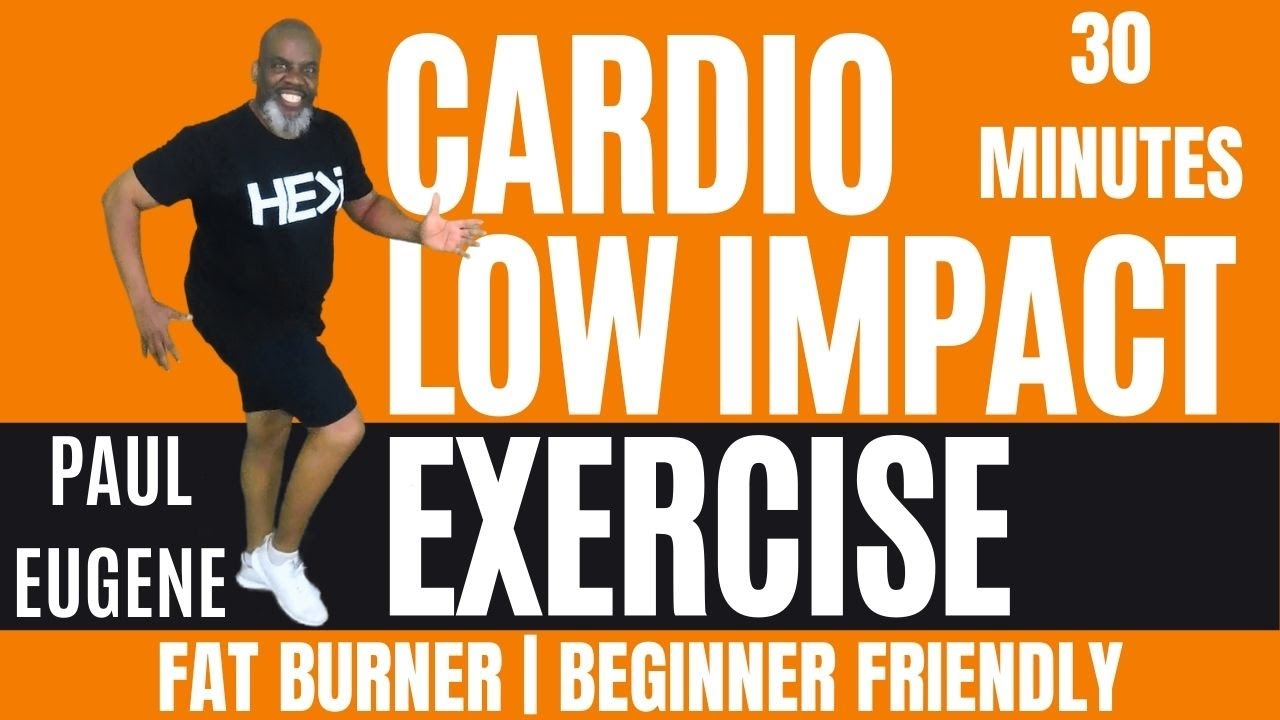 Cardio Low Impact Moderate Aerobics Exercise Fitness Workout | 30 Min | Beginners Friendly.