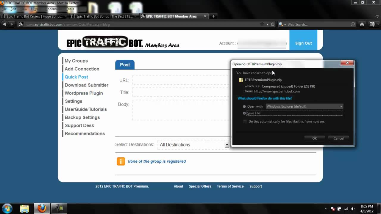 Epic Traffic Bot Review - How To Use The Epic Traffic Bot