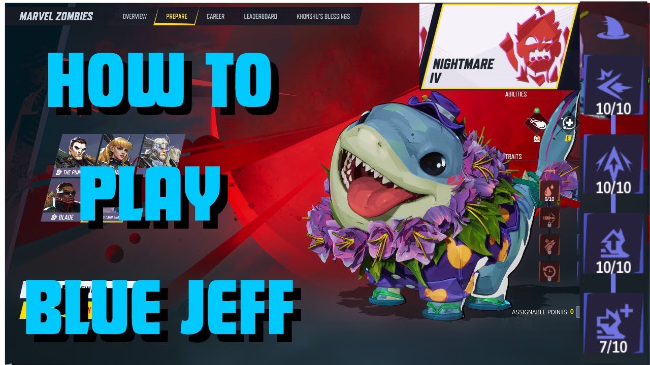 How to play Jeff hide and seek | Marvel Zombies