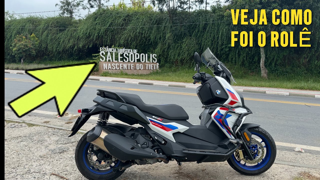 De c400x (scooter BMW) à Salesópolis! @crua