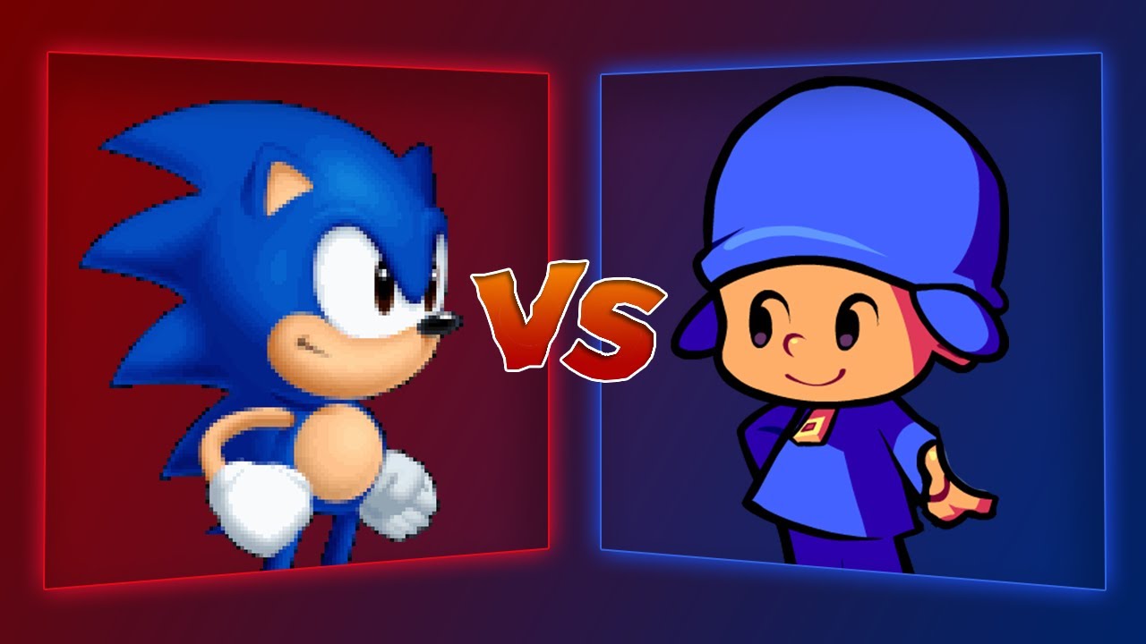 MUGEN Battle - Sonic vs Pocoyo