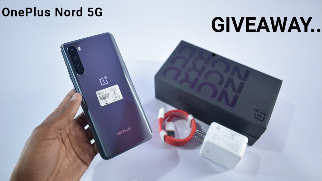 OnePlus Nord Unboxing & Giveaway | Indian Unit 🇮🇳📱📱📱