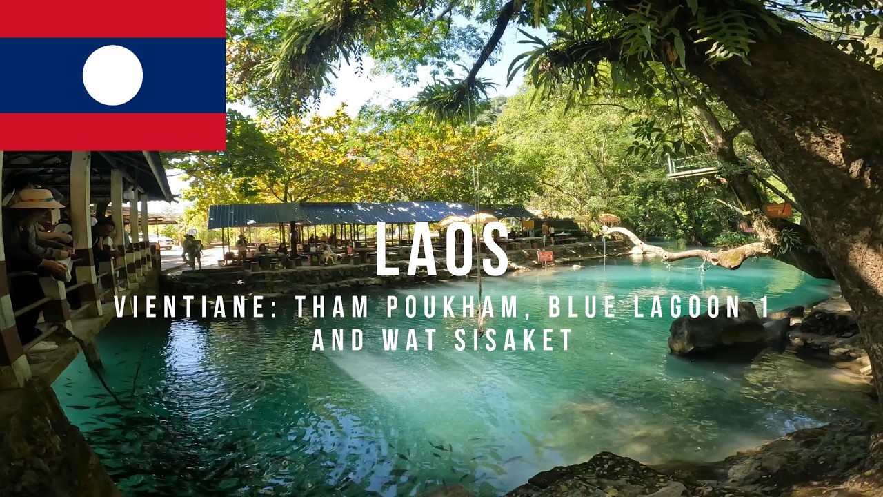 🇱🇦 Laos Ep. 6 (Vientiane): CAVES, LAGOONS, CITIES Madness in ONE Day!! BEST Wrap-up of Laos!!
