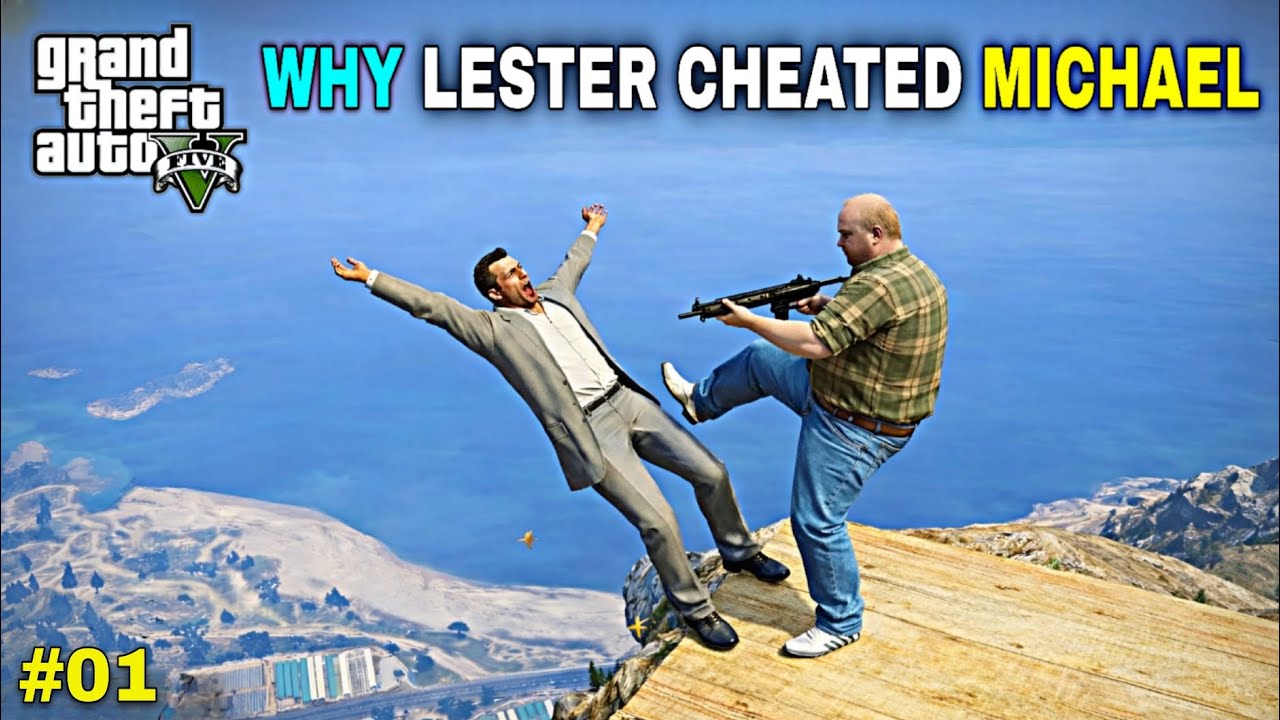 Почему Лестер обманывает Майкла? | Геймплей GTA V #01 | REALM PLAYZ
