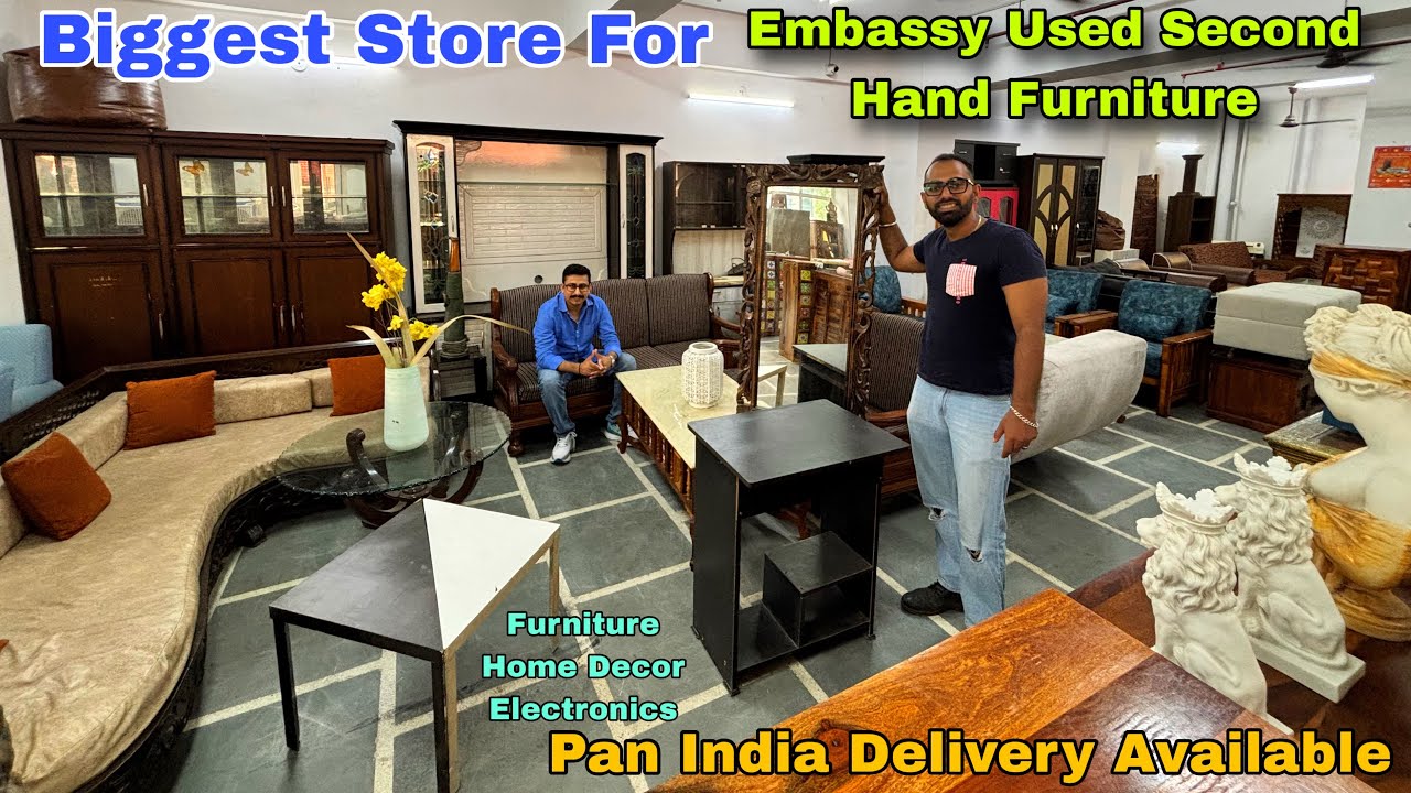 Exploring Biggest Second Hand Furniture Store | Embassy Used Furniture Collection #usedfurniture 