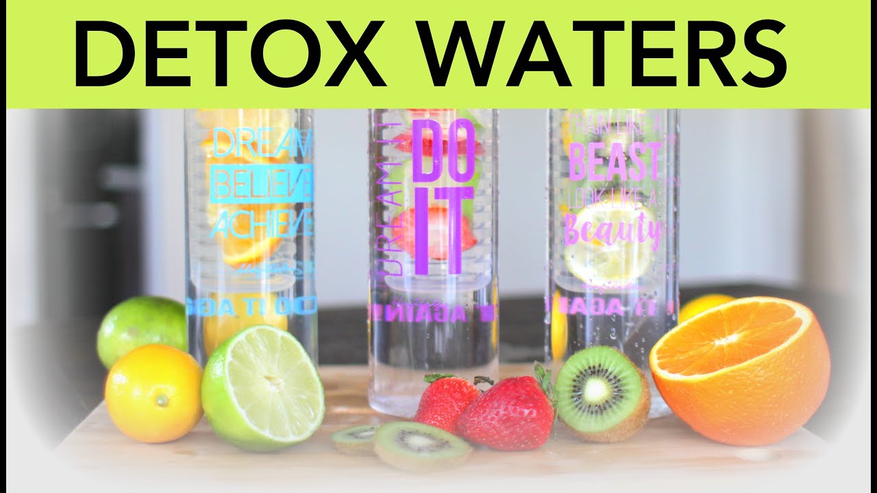3 Detox Water Recipes for fat flushing, anti-aging, and beauty