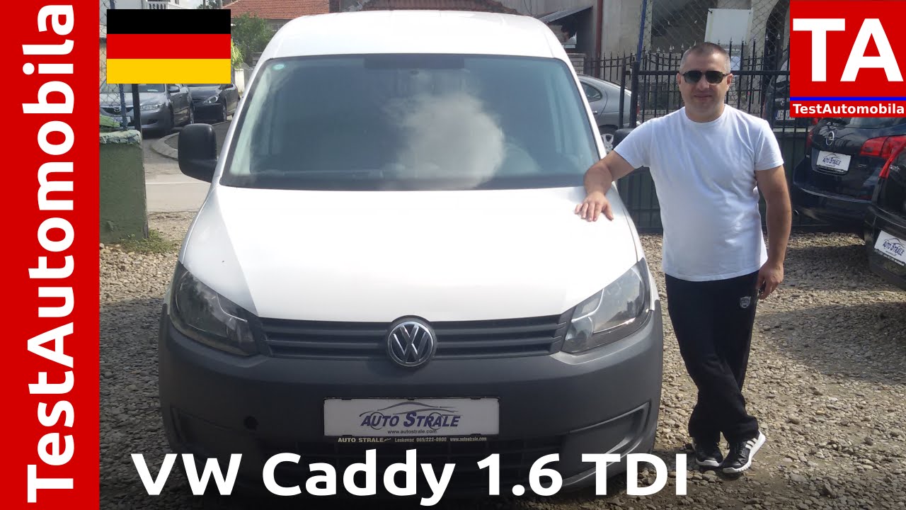 VW Caddy gen.3 - 1.6 TDI iz 2010-e TEST
