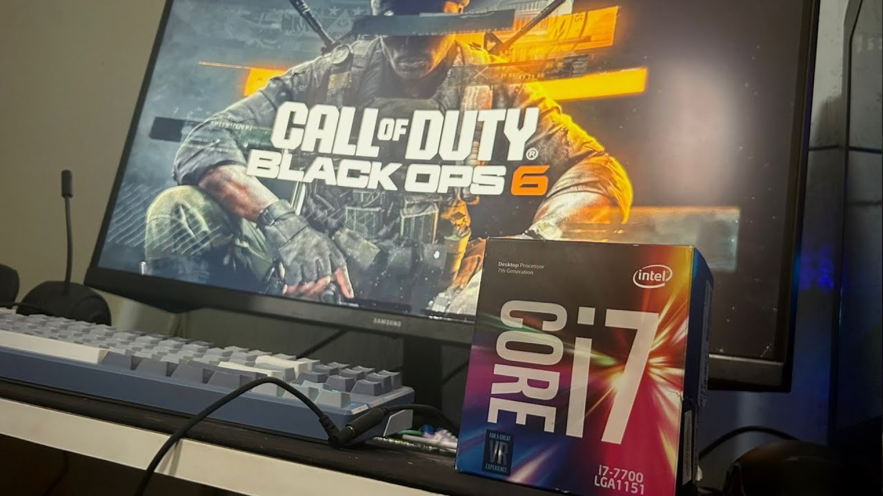 i7 7700K em 2025? Teste no Call Of Duty Black Ops 6