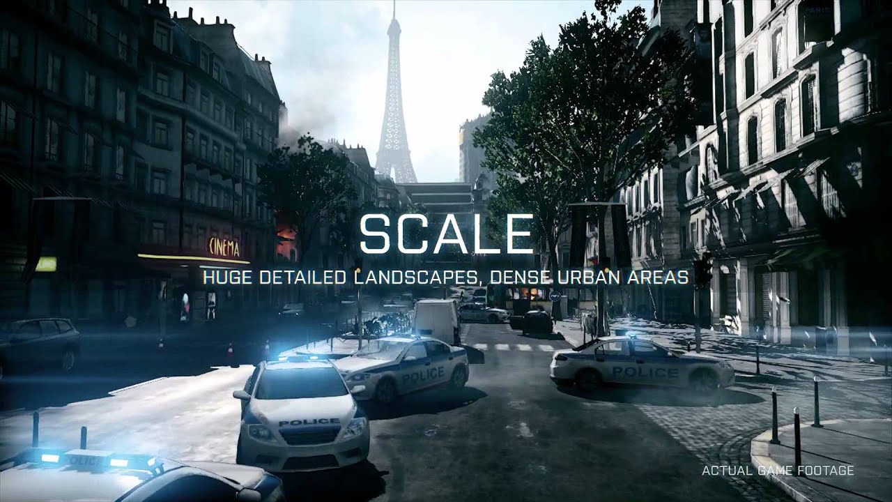 Battlefield 3 - Frostbite 2 features