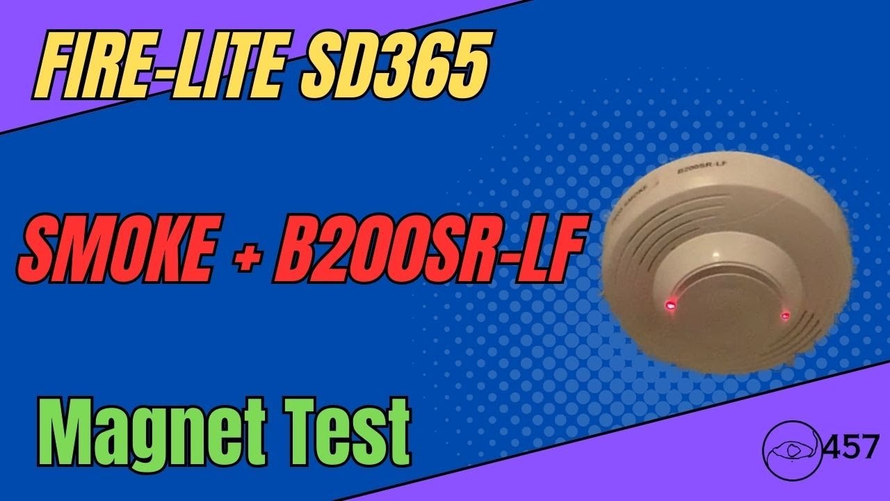 Fire-Lite SD365 Magnet Test 1