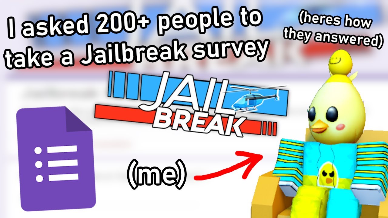 I asked 200+ people take a Jailbreak Survey, here's how they answered