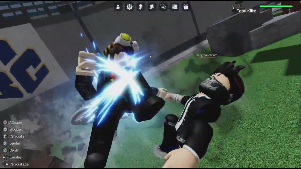 Je suis devenu un guerrier legandaire sur Roblox