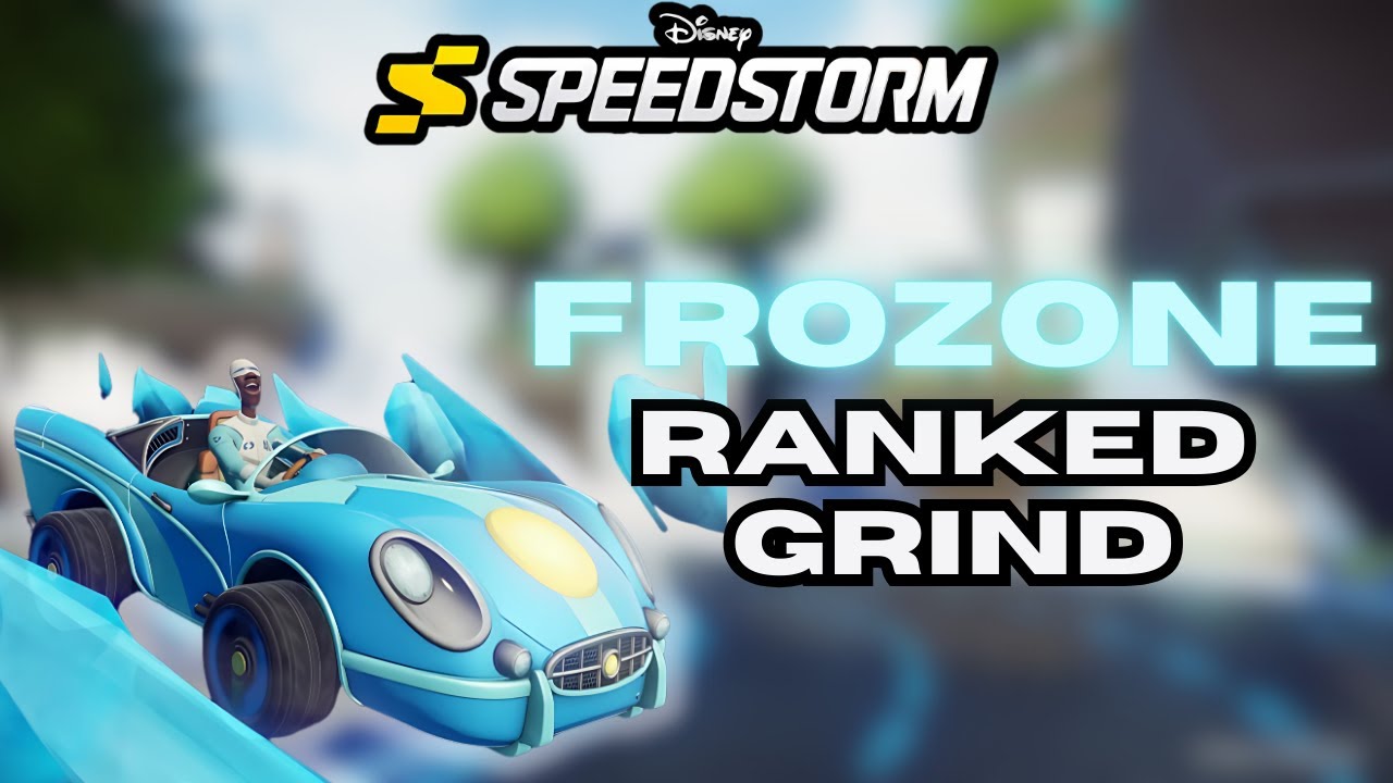 Frozone Ranked Grind ! | Disney Speedstorm