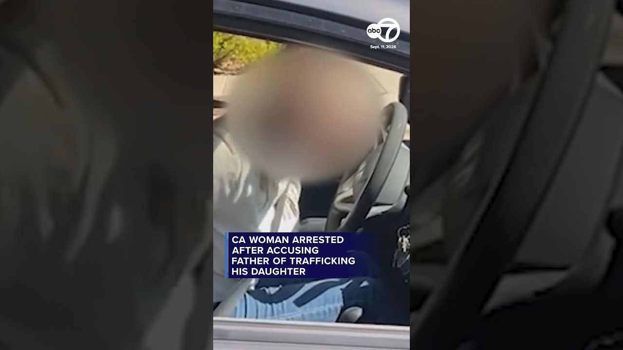 Woman arrested after accusing father of trafficking his own daughter