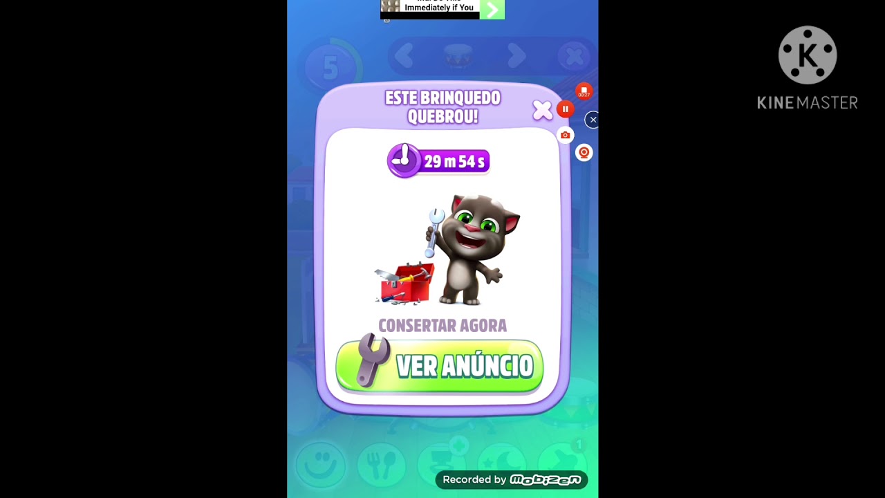 My Talking Tom 2 All This Toy Broke