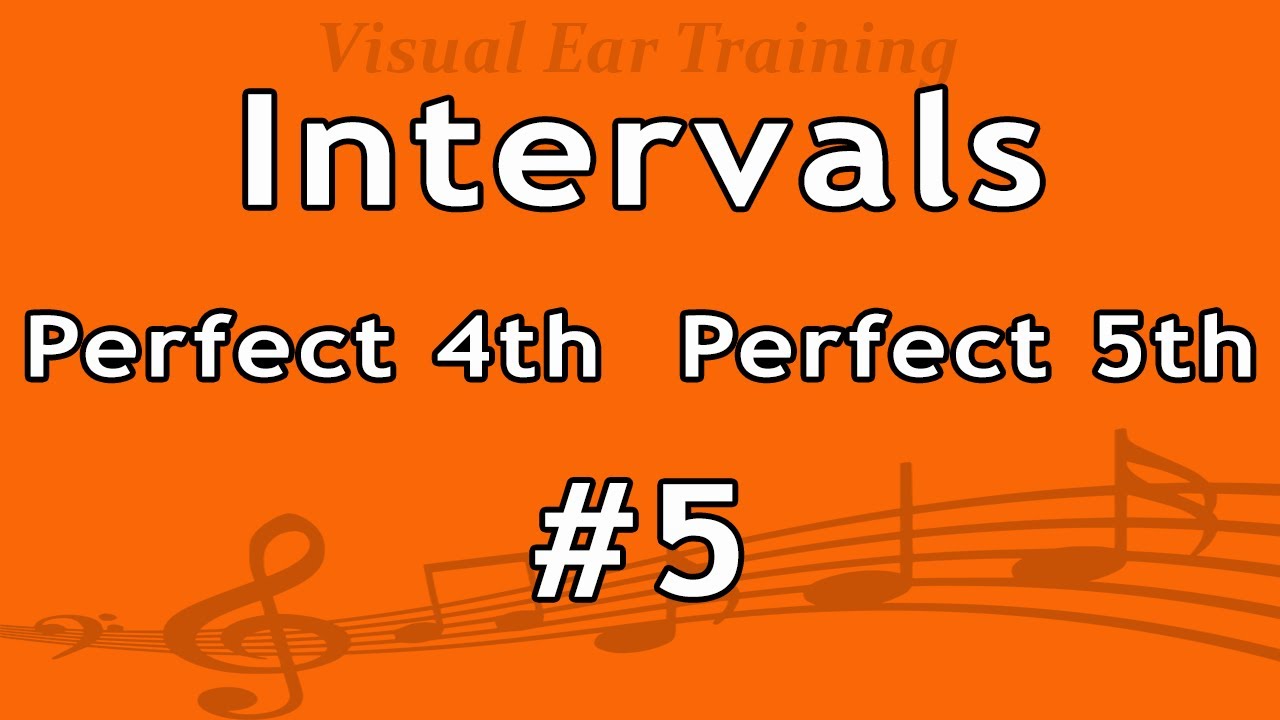 Ear Training Exercise - Intervals: Perfect 4th, Perfect 5th #5