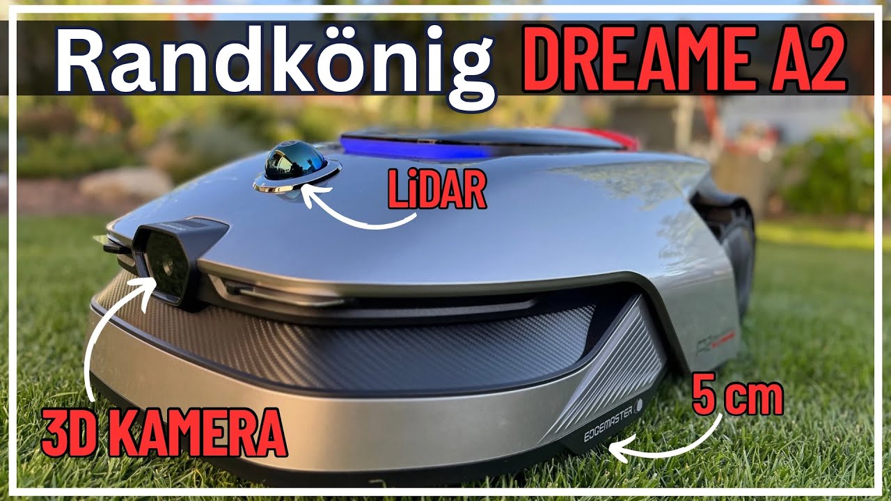 Kaufe NICHTS bevor du den DREAME A2 gesehen hast! Bester LiDAR Mähroboter 2025
