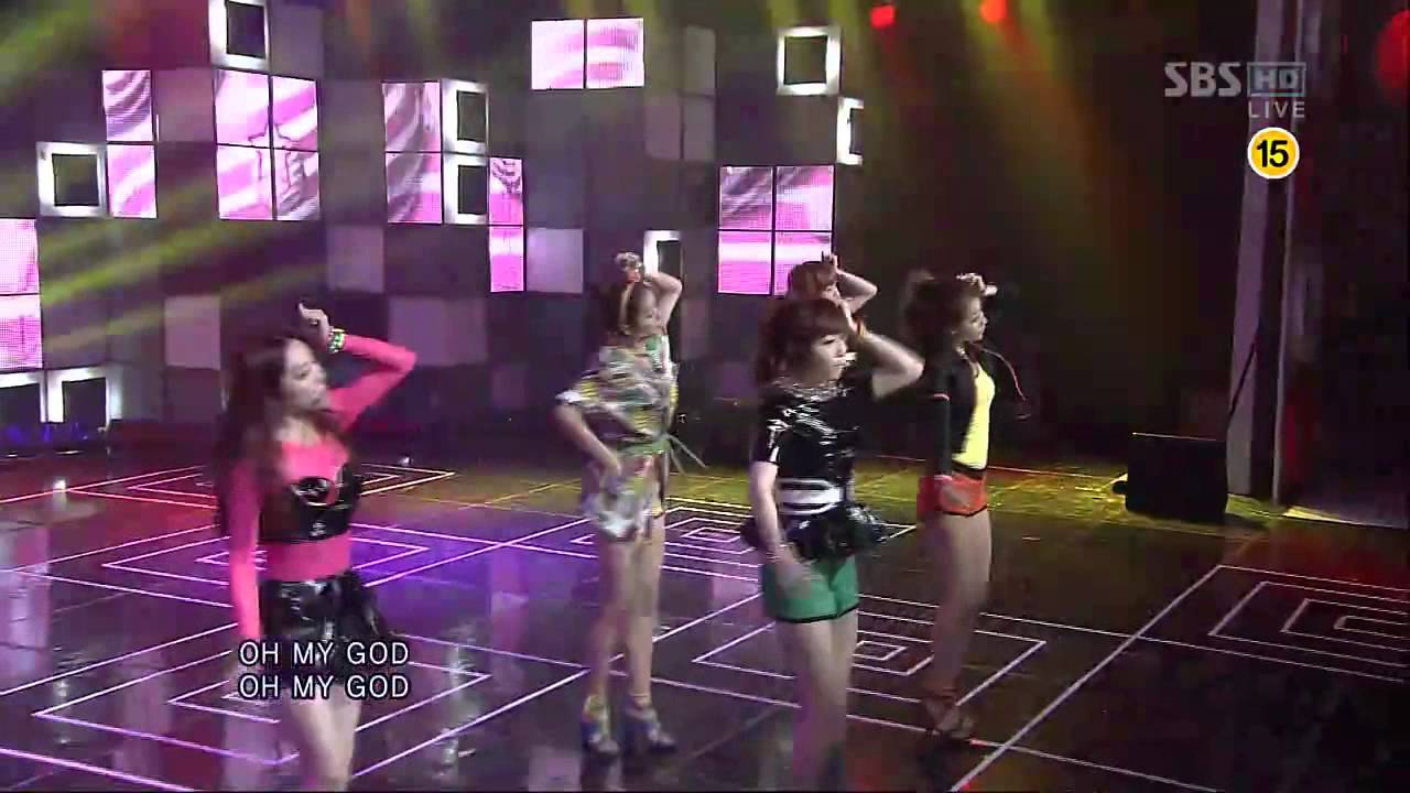 Боже мой] @SBS Inkigayo Популярная песня 20120422