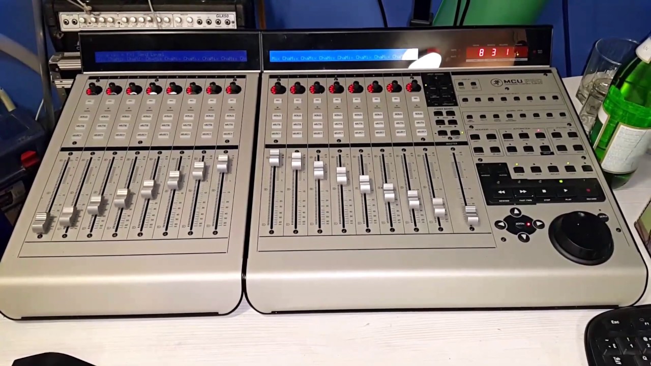 My Mackie MCU Pro & XT Pro units