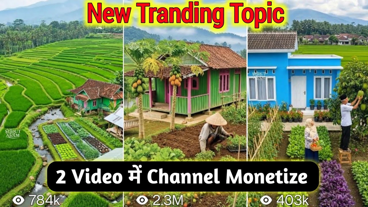 How To Create Relaxing village Video With Ai