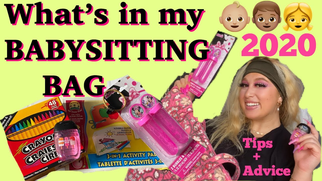 Что в моей сумке для няни!? 2020 (Советы и рекомендации) 👶🏽👧🏼 Необходимые вещи для работы няней***