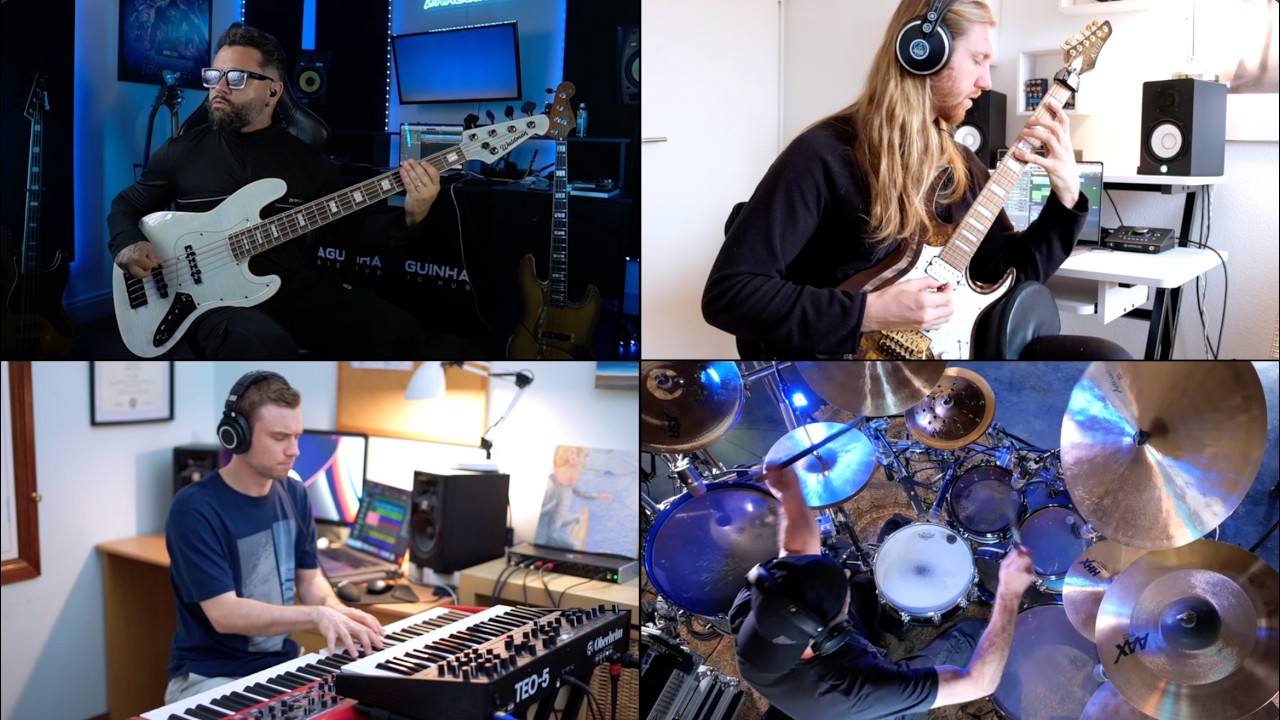 City Nights (Allan Holdsworth) - Josh Meader, Virgil Donati, Junior Braguinha, Matthew Thomson