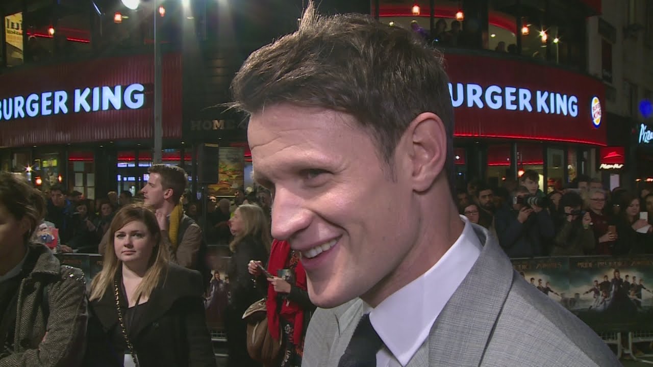 Matt Smith on working with girlfriend Lily James in Pride and Prejudice and Zombies