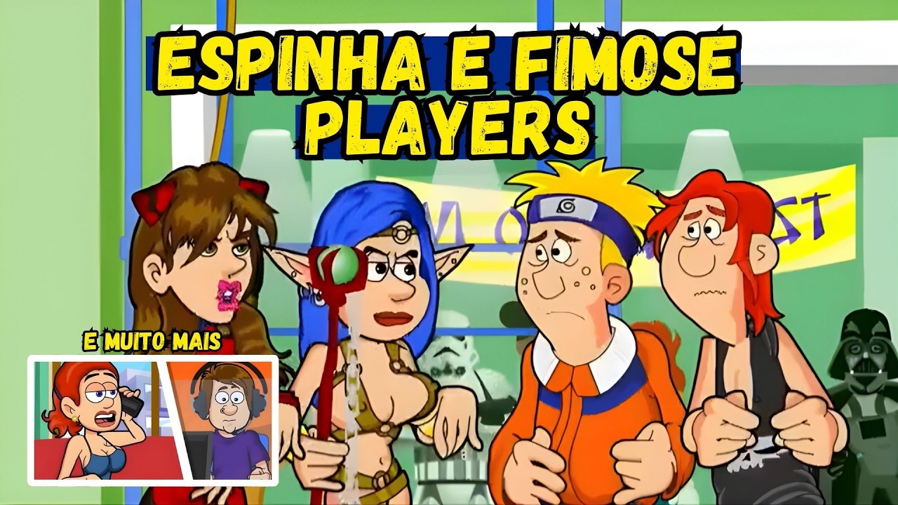 Espinha e Fimose aprontaram de novo e se deram mal