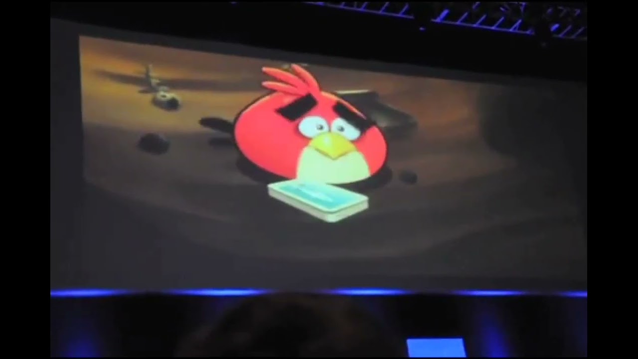 Angry Birds : the Mighty Eagle ! (at nokia World 2010)