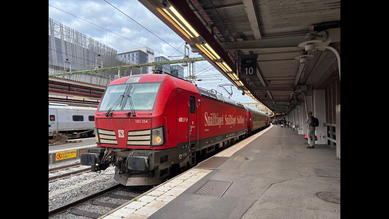 Tog og sporvogne i Stockholm - September 2024