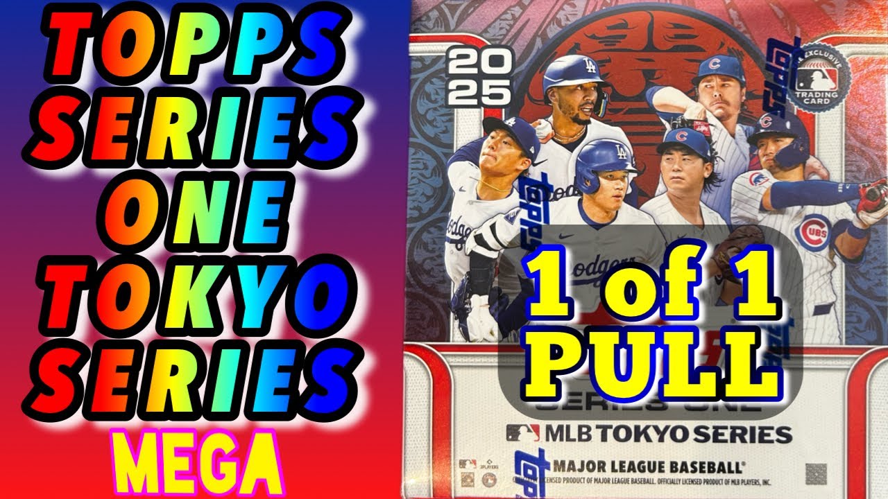 【MLB】-TOPPS SERIES ONE TOKYO SERIES MEGA BOX BREAK #2-